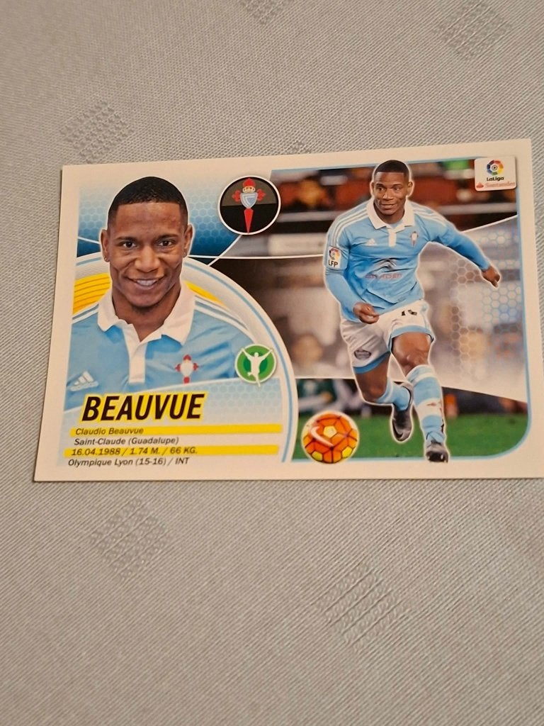 Panini / Sticker / Claudio Beauvue / Celta de Vigo, Verzamelen, Ophalen of Verzenden, Nieuw, Poster, Plaatje of Sticker