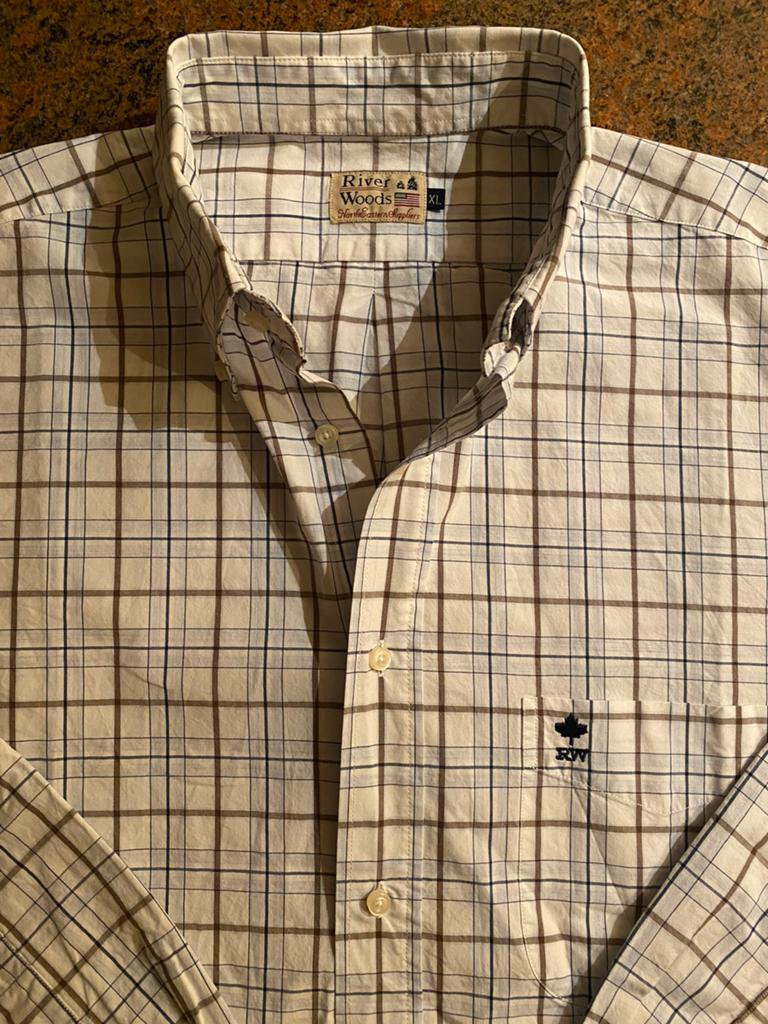 RIVER WOODS MT XL PRACHTIG OVERHEMD HEMD, Kleding | Heren, Overhemden, Ophalen of Verzenden, Nieuw