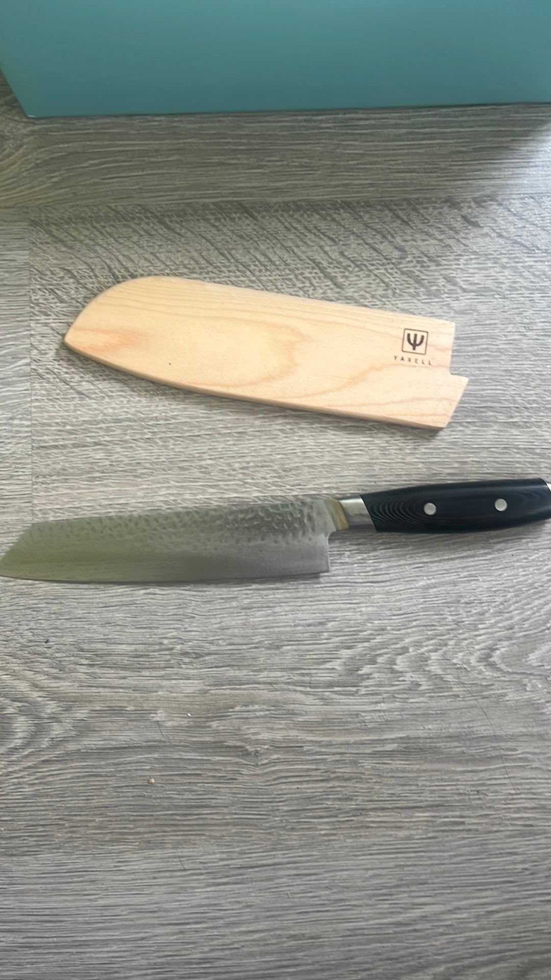 Chef mes 20 cm, Ophalen of Verzenden, Zo goed als nieuw