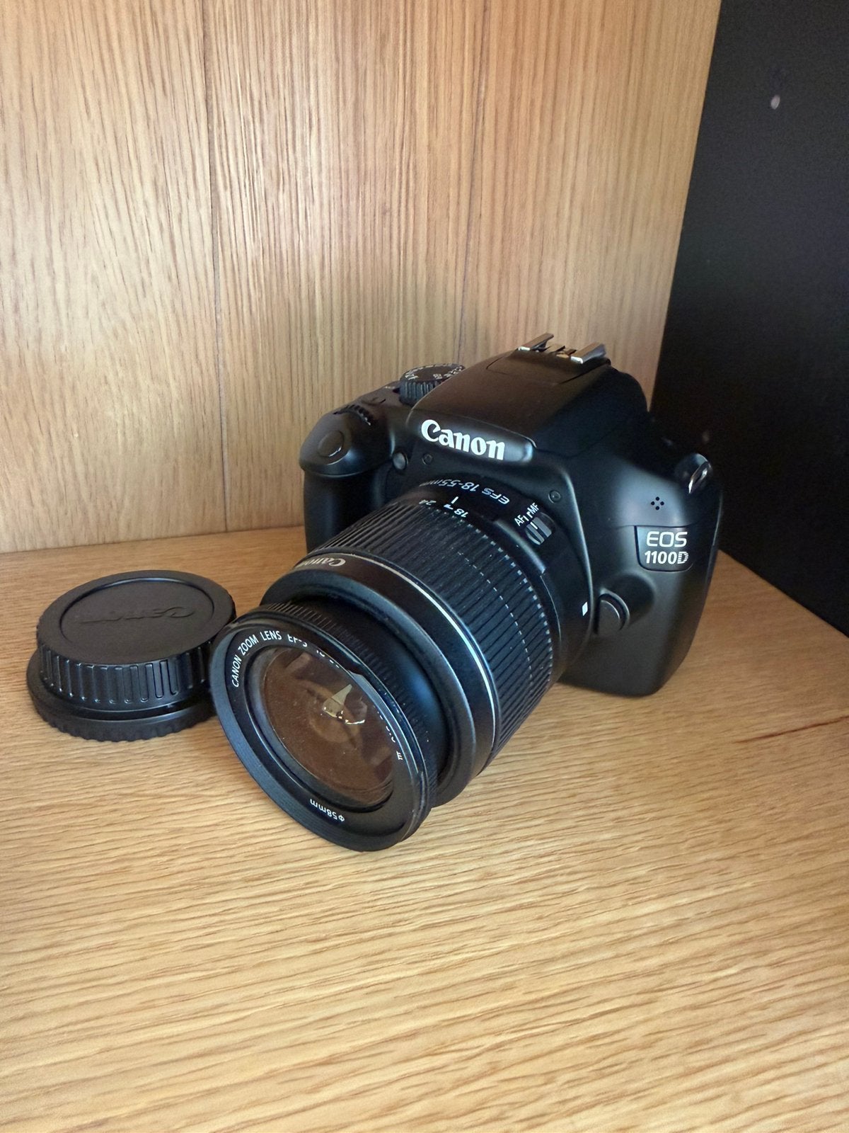 Canon EOS 1100D met lens, Audio, Tv en Foto, Ophalen, Zo goed als nieuw, Canon