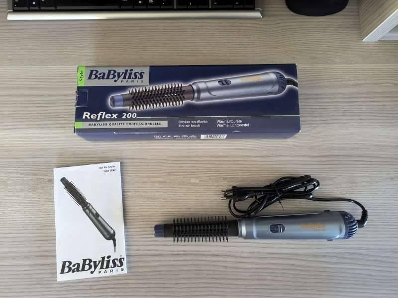 Babyliss Reflex 200 warme luchtborstel, Ophalen, Zo goed als nieuw, Haardroger