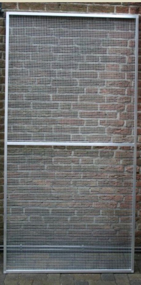 Draad panelen voor vogeliere met en zonder deur, Animaux & Accessoires, Oiseaux | Cages & Volières, Comme neuf, Enlèvement