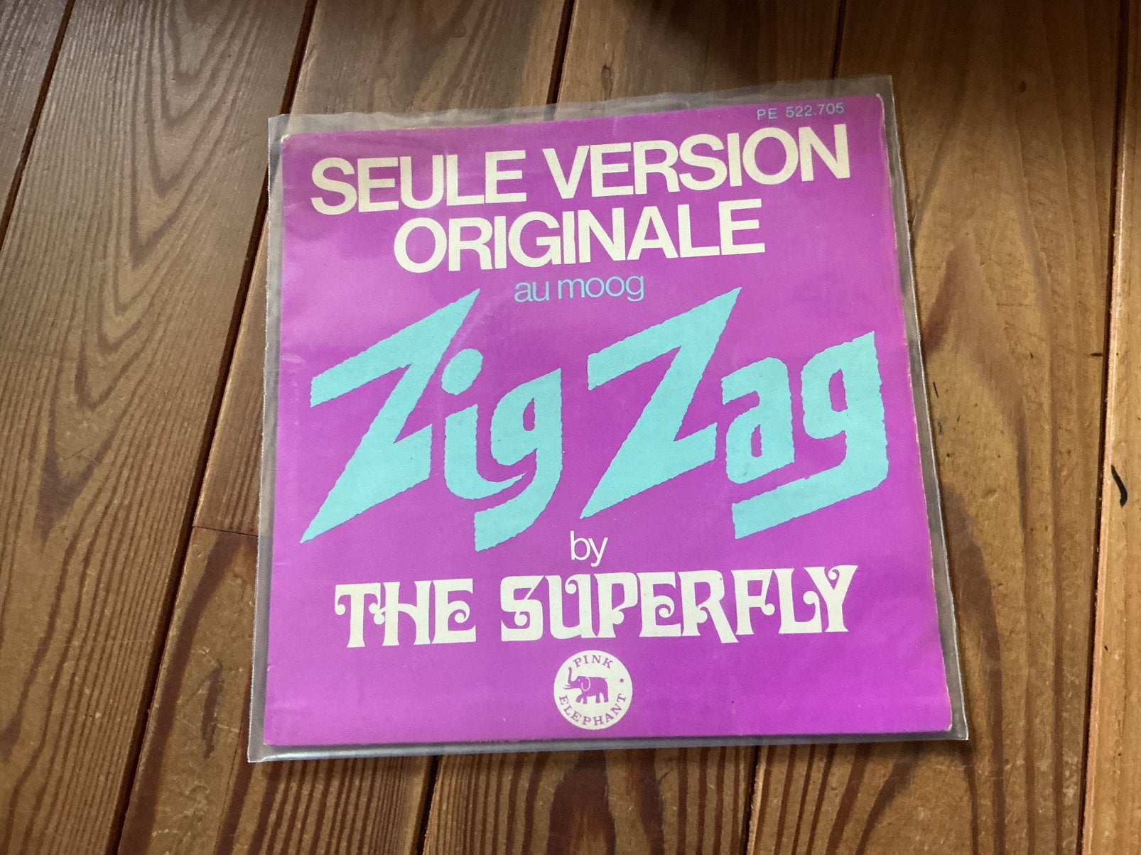 7” The Superfly - zig zag, Ophalen of Verzenden
