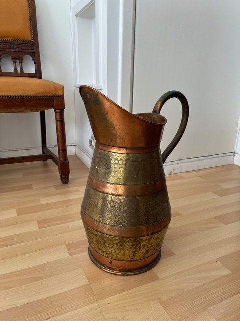koperen kan, Ophalen, Koper