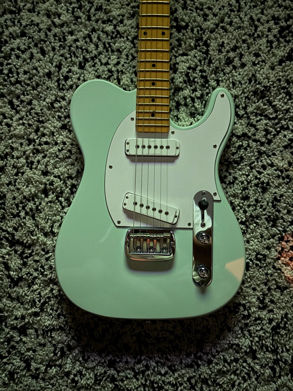 G&L Asat Tribute Series in Surf Green., Musique & Instruments, Instruments à corde | Guitares | Électriques, Enlèvement, Comme neuf
