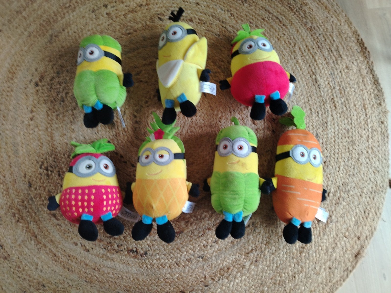 knuffels Minions, Ophalen
