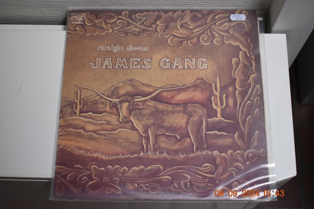 LP : James Gang - Straight Shooter (Rock), CD & DVD, Vinyles | Rock, Housse de protection extérieure, Enlèvement ou Envoi, Utilisé