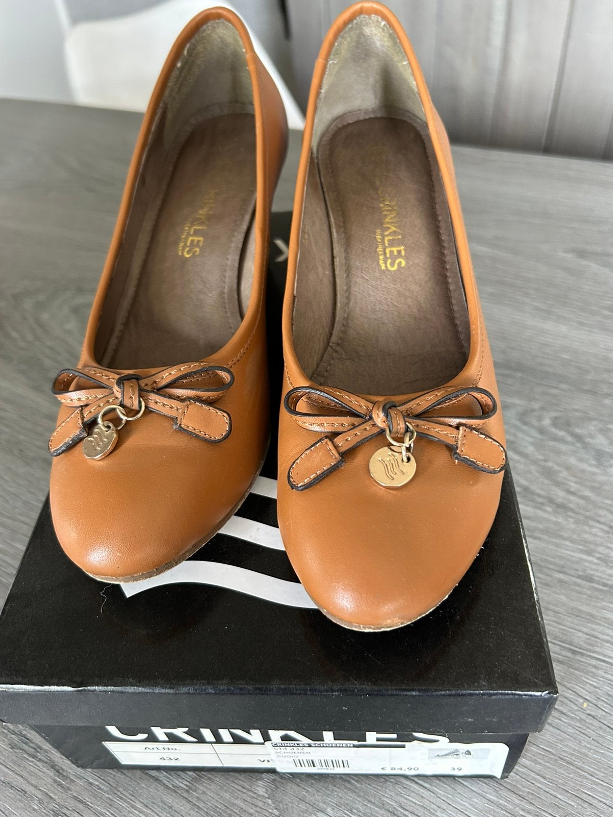 Damesschoenen crinkels, Enlèvement, Comme neuf