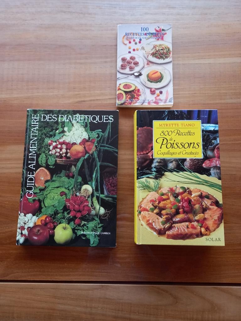 3 Livres de cuisine, Livres, Livres de cuisine, Comme neuf, Enlèvement