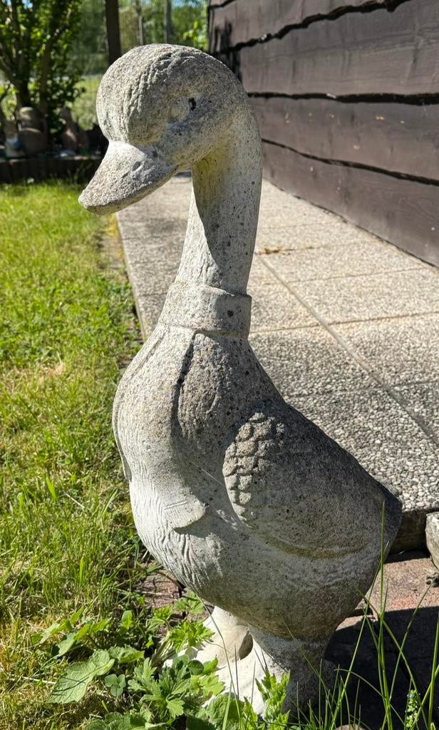 Eend., Tuin en Terras, Ophalen, Gebruikt, Steen, Dierenbeeld