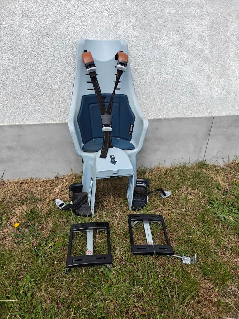 Fietsstoel bobike met 2 dragers, Ophalen