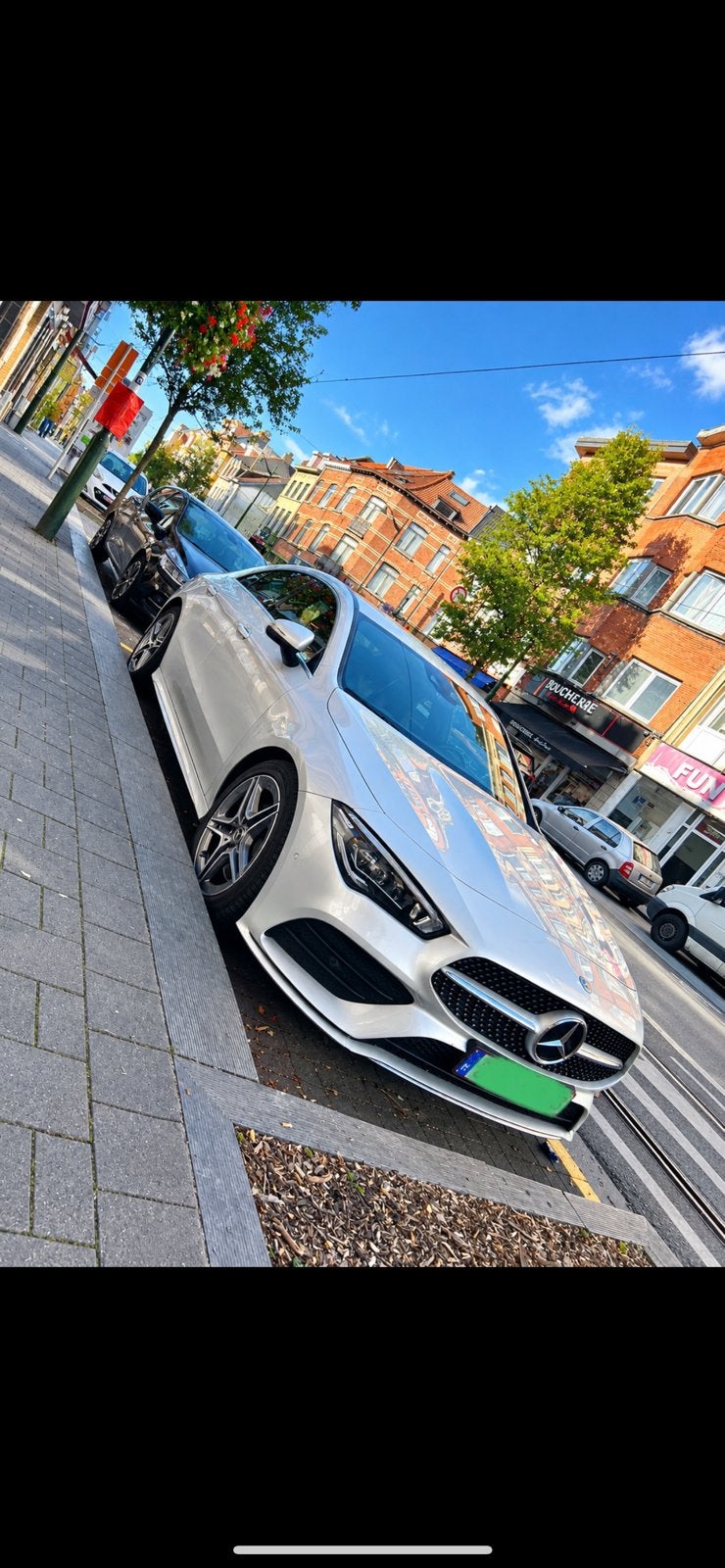 Mercedes cla 200 pck amg, Autos, Argent ou Gris, Achat, Euro 6, Noir