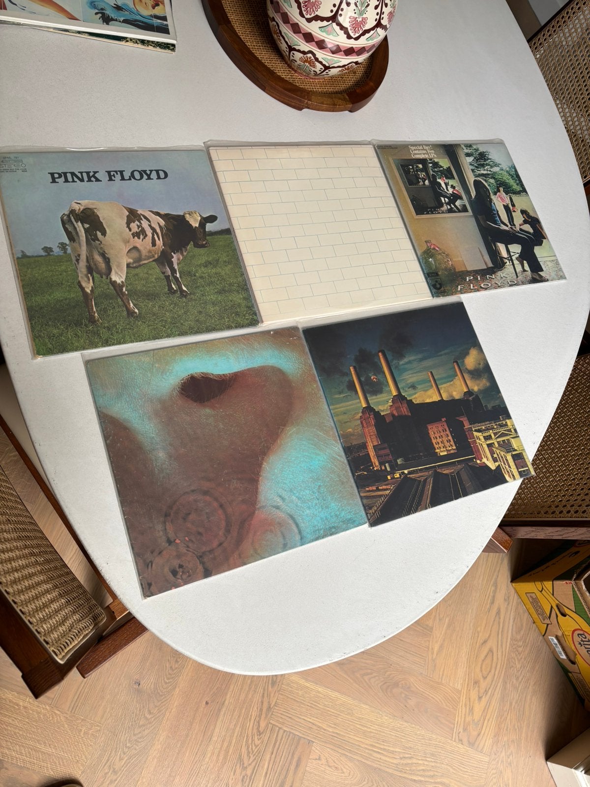5 lp’s pink floyd: meddle, animals,ummagumma, atom, Ophalen of Verzenden, Zo goed als nieuw
