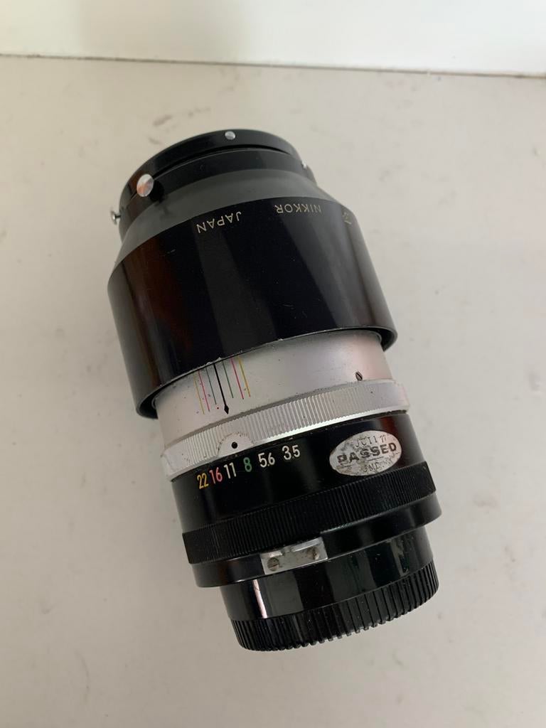 Nikon lens 3.5-22, Ophalen, Gebruikt