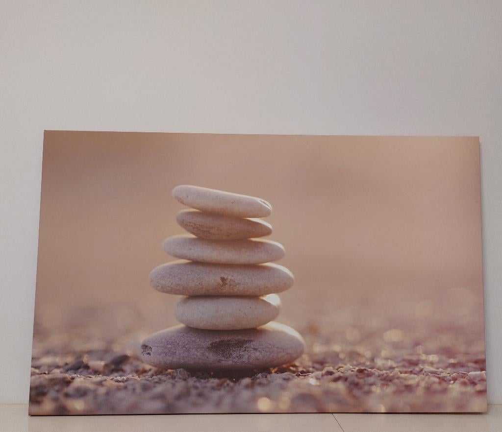 Groot canvas muurdecoratie., Ophalen