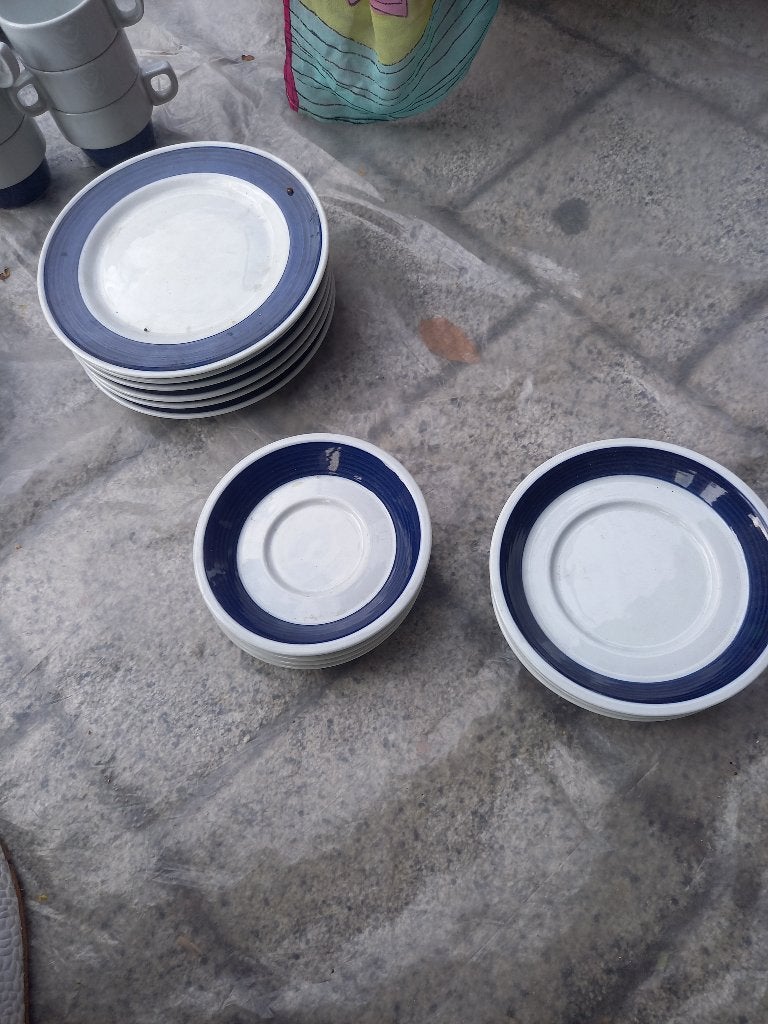 assiettes et sacs, Maison & Meubles, Cuisine | Vaisselle, Enlèvement ou Envoi, Utilisé, Tasse(s) et/ou soucoupe(s)
