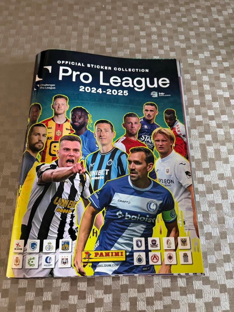 Panini Pro league 2024-2025, Verzamelen, Ophalen of Verzenden, Nieuw, Poster, Plaatje of Sticker
