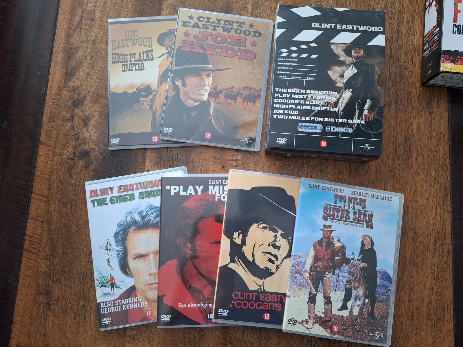 Clint Eastwood DVD Collectie - 6 Films Boxset & Losse DVD's, Cd's en Dvd's, Ophalen of Verzenden