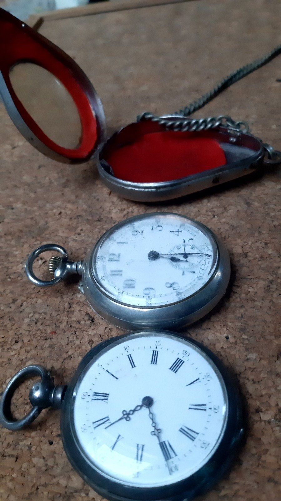 2 montres à gousset, Bijoux, Sacs & Beauté, Argent