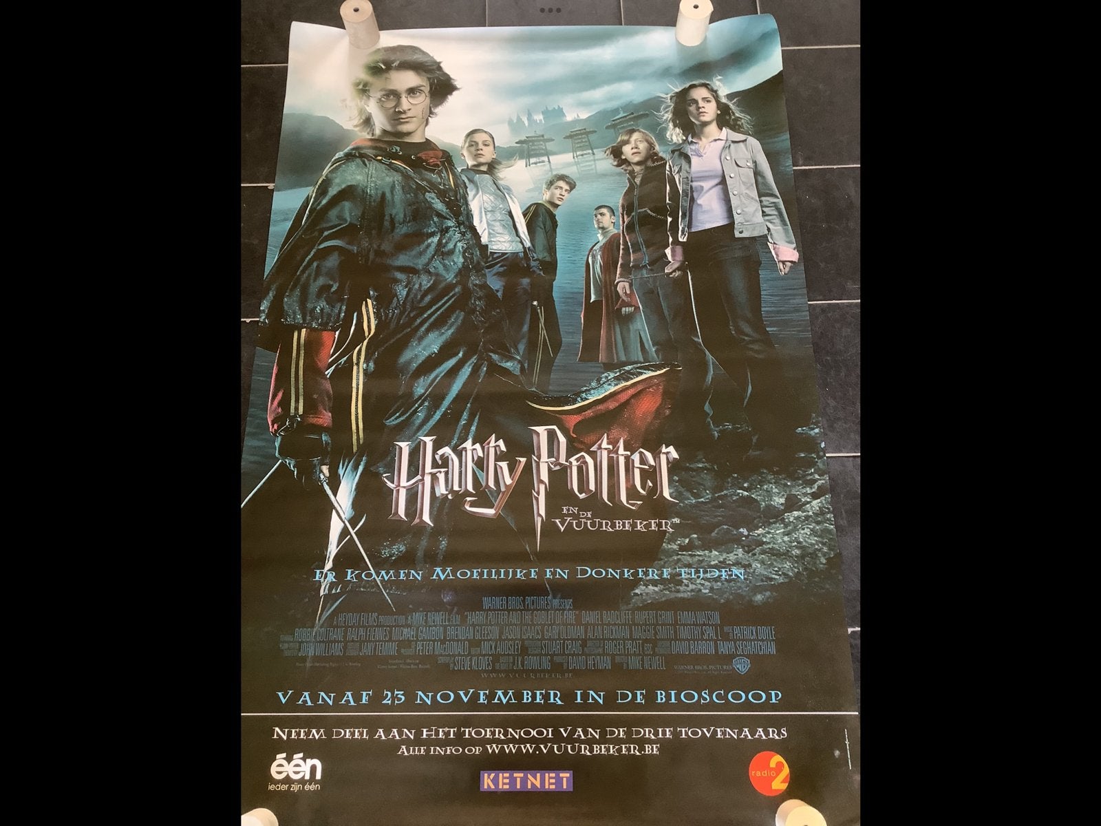 HARRY POTTER   Filmposter  120-160 cm, Ophalen, Zo goed als nieuw