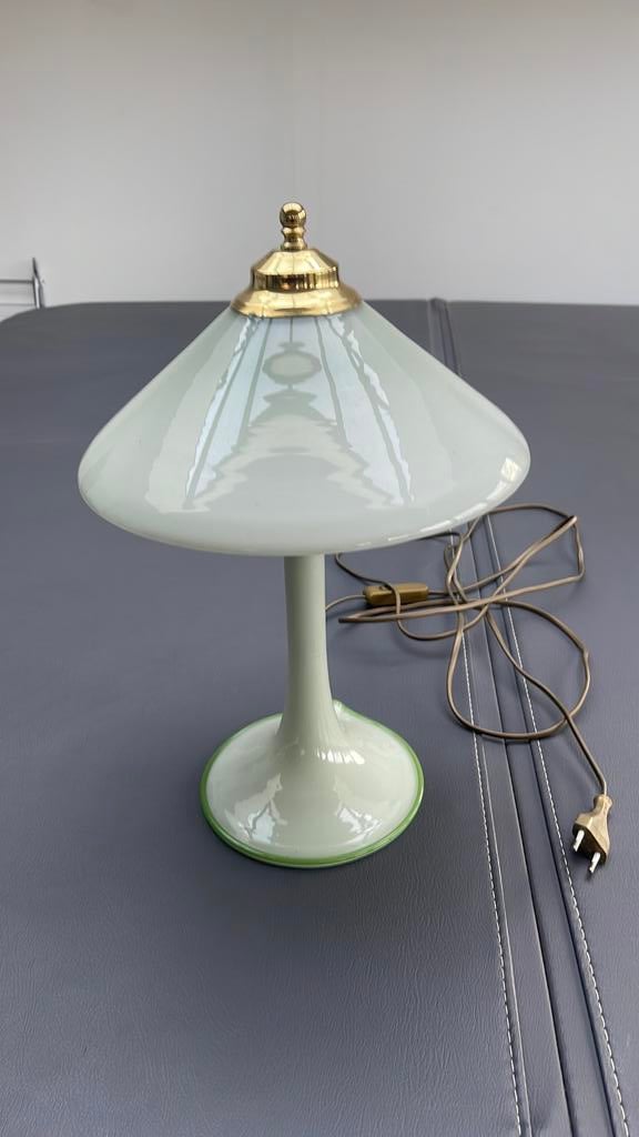 Tafellamp, Ophalen, Gebruikt, Glas, Minder dan 50 cm