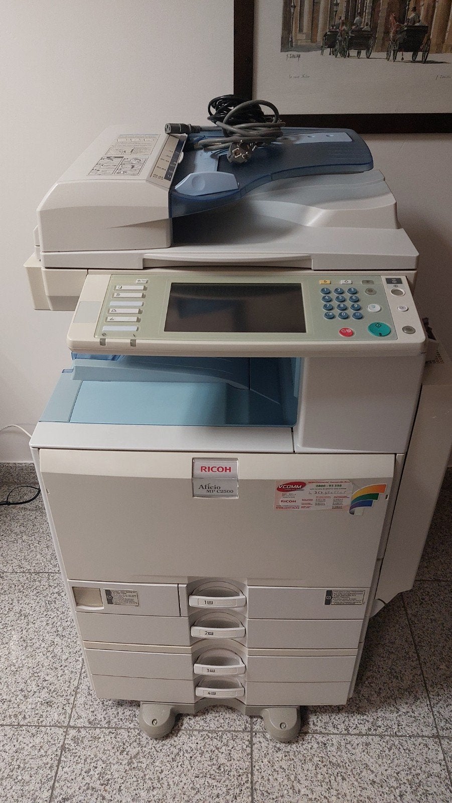 Ricoh kleurenprinter, Computers en Software, Printers, Ophalen, Laserprinter, Printer