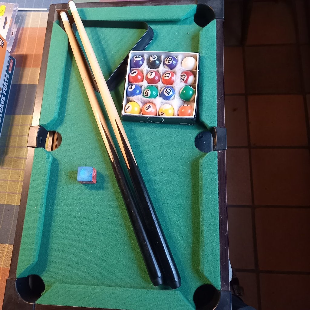 Mini billard, Sports & Fitness, Enlèvement, Comme neuf