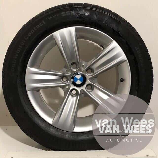 BMW 3-SERIE F30 F31 225/55/16 INCH STYLING 391 WINTERSET, Auto-onderdelen, Banden en Velgen, Gebruikt, -, Banden en Velgen, -