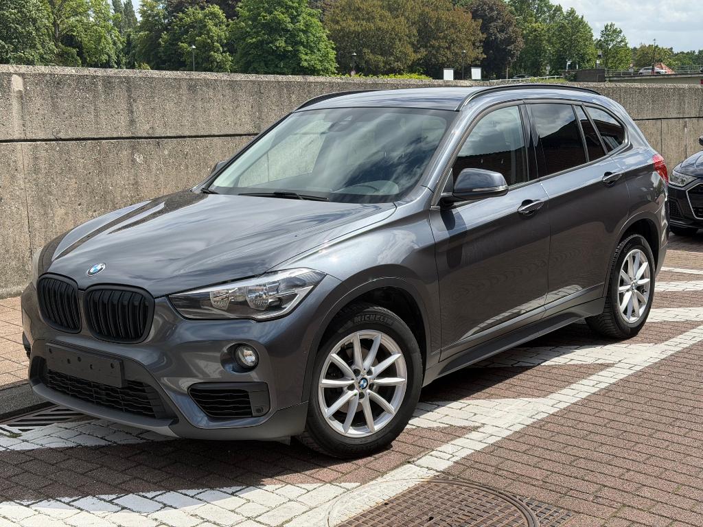 BMW X1 2019 1.5D Euro6D Automaat 134182km Proper, Autos, BMW, X1, Argent ou Gris, Achat, Euro 6