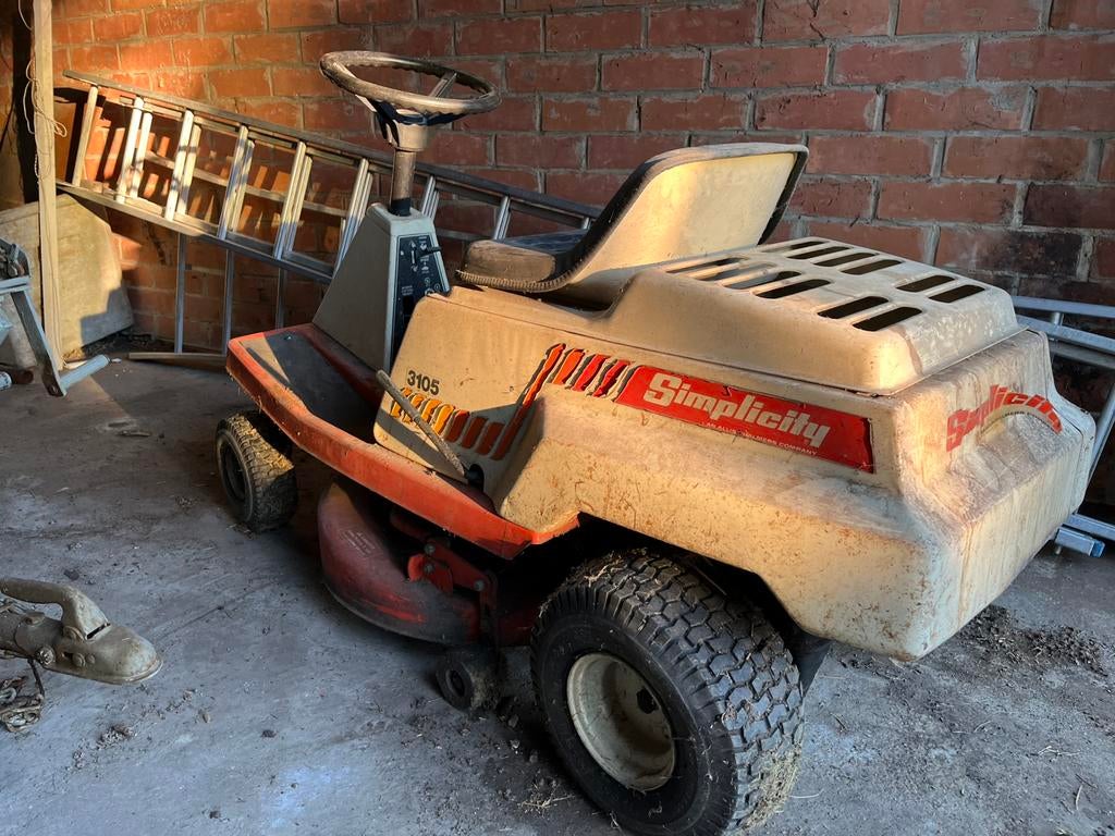 Zitmaaier Simplicity, Ophalen, Gebruikt