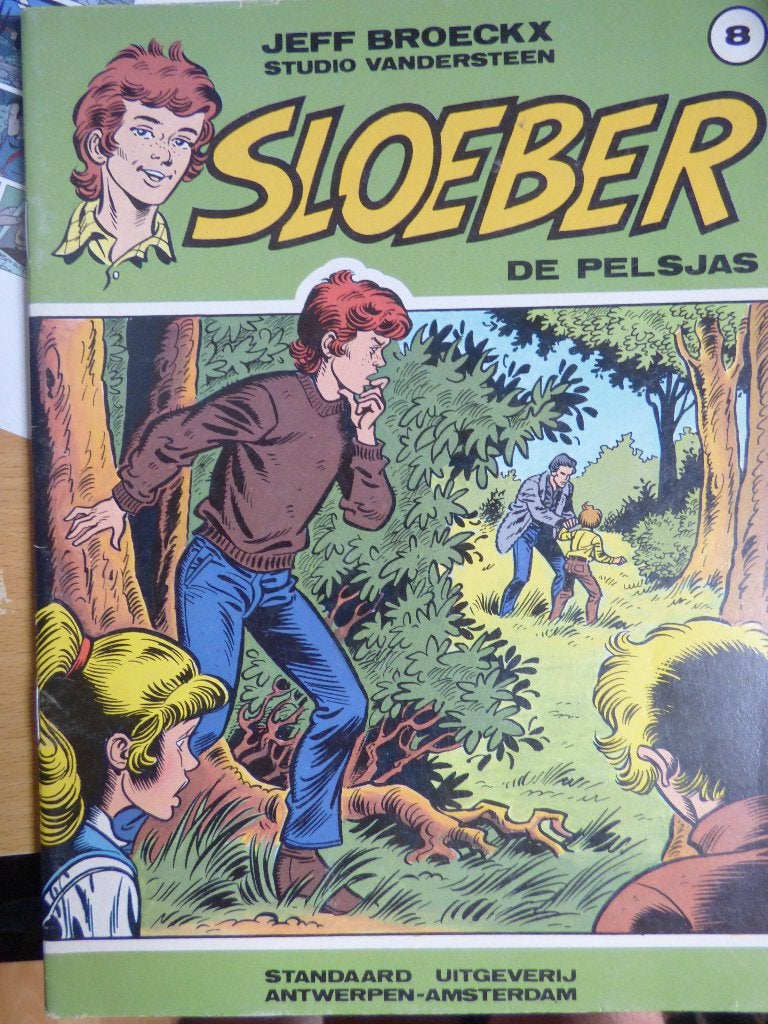 sloeber ,   nr 3,4,5, 7 en 8  ,   standaard uitgeverij, Boeken, Stripverhalen, Ophalen of Verzenden