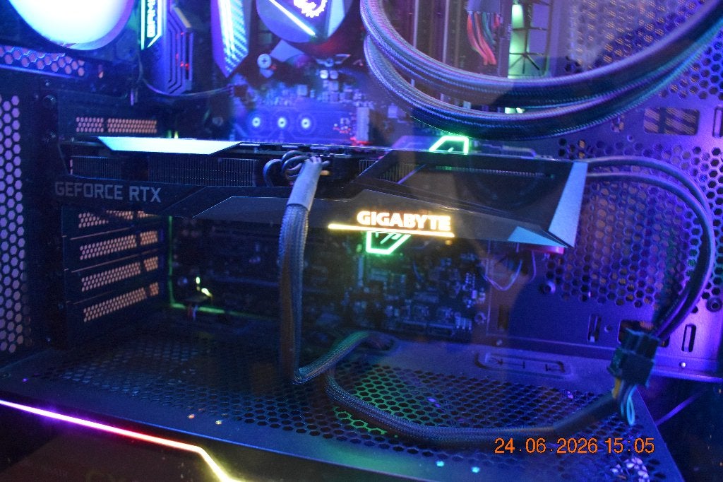 GigaByte NVIDIA GeForce RTX 3060 Ti 8 GB, Computers en Software, Videokaarten, Zo goed als nieuw, Nvidia, PCI, GDDR6, HDMI, DisplayPort