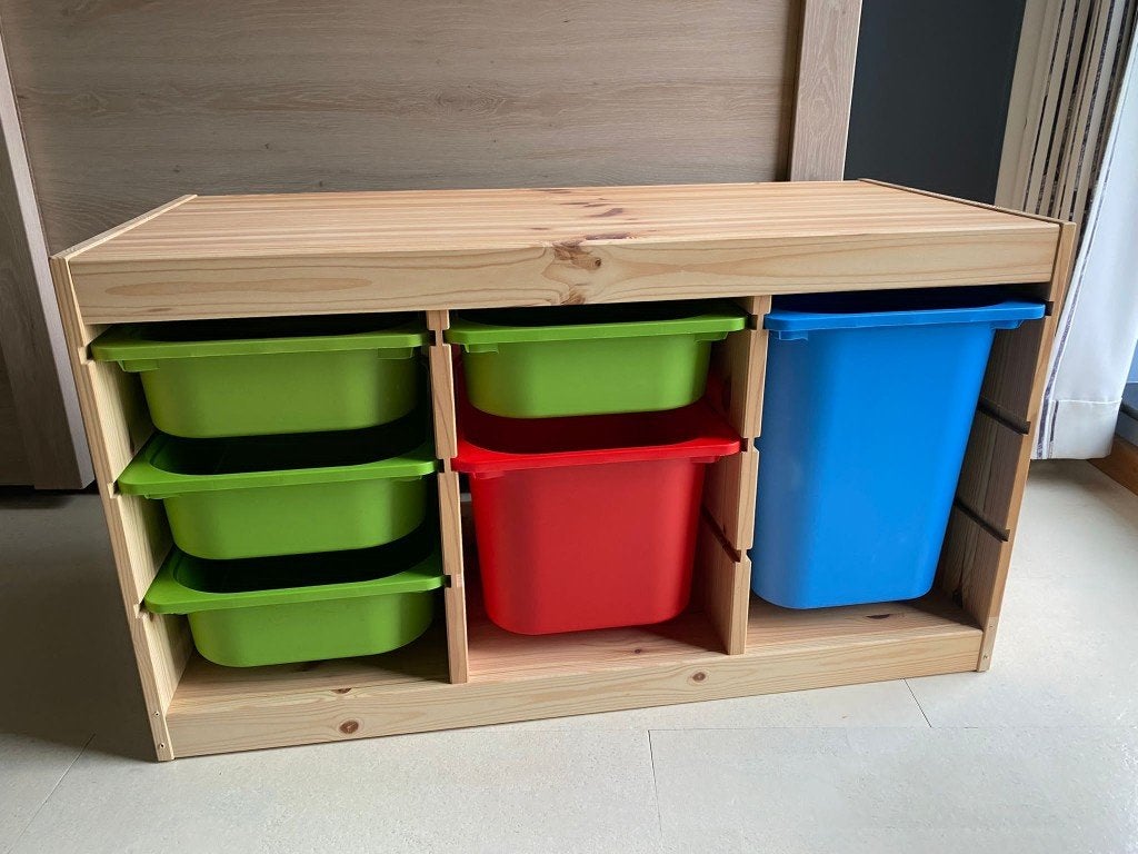 opbergkast speelgoed, Kast, Zo goed als nieuw, 75 tot 100 cm, Minder dan 50 cm