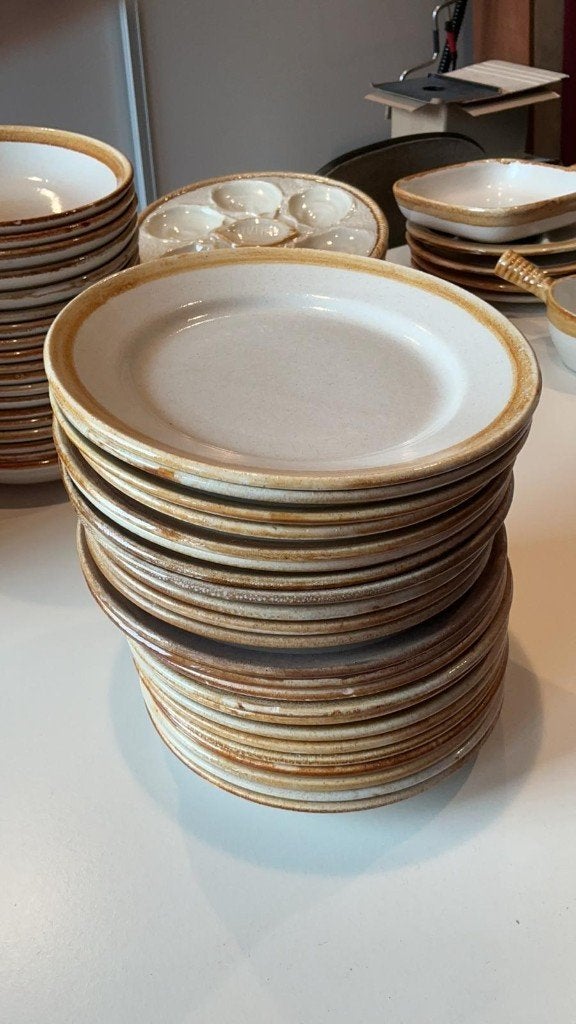 eetservies  "st Cément"  made in france, Ophalen