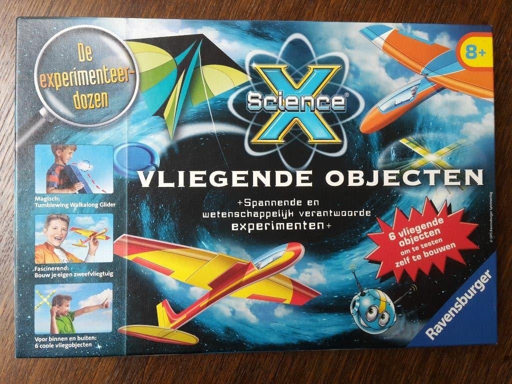 Experimenteerdoos ScienceX, vliegende objecten, Ravensburger, Ophalen of Verzenden, Zo goed als nieuw, Knutselen