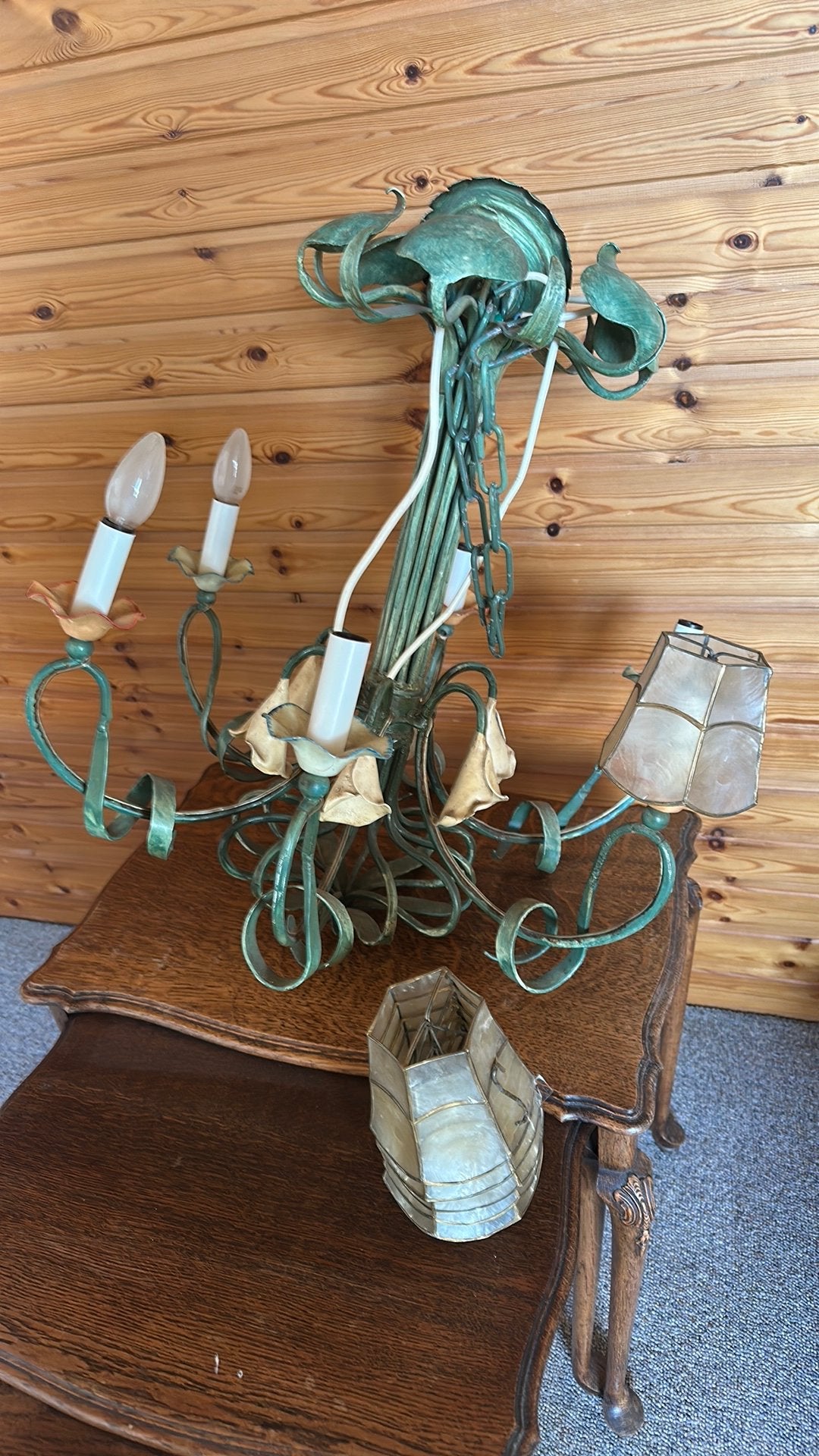Lampe suspendue Luster, Enlèvement, Comme neuf, Métal