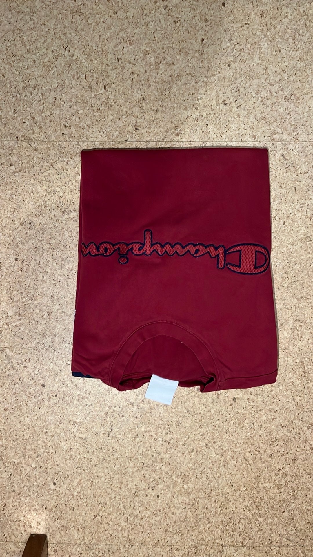 Champion T-shirt, Kleding | Heren, T-shirts, Ophalen of Verzenden, Gedragen, Maat 46 (S) of kleiner, Rood
