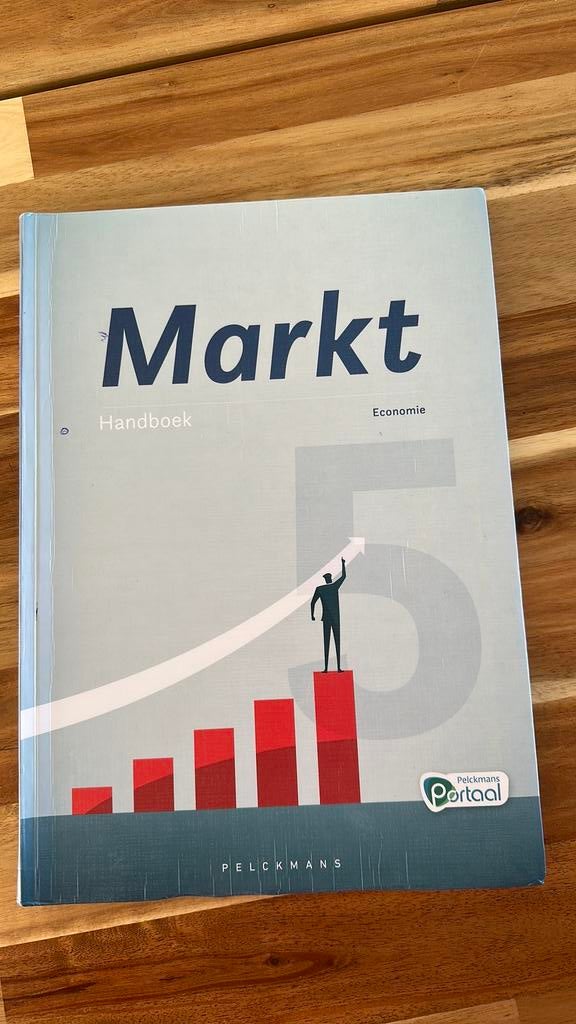 Markt 5 Economie Handboek (incl. Pelckmans Portaal), Boeken, Ophalen, ASO, Economie