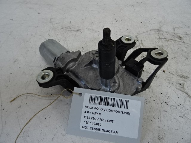RUITENWISSERMOTOR ACHTER Polo V (6R) (5K6955711B), Gebruikt, Volkswagen
