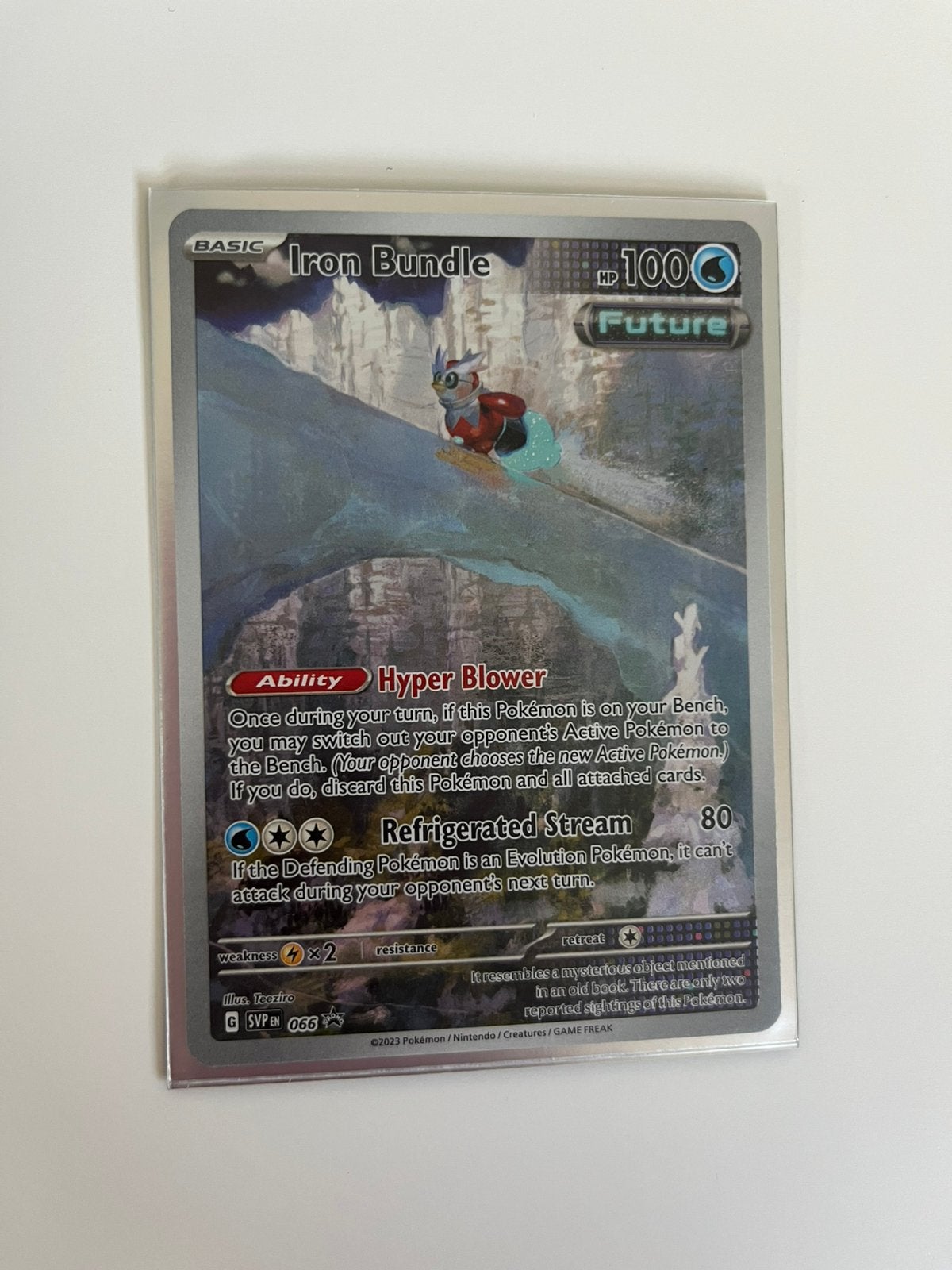 Pokémonkaart Iron Bundle, Ophalen of Verzenden, Nieuw, Losse kaart