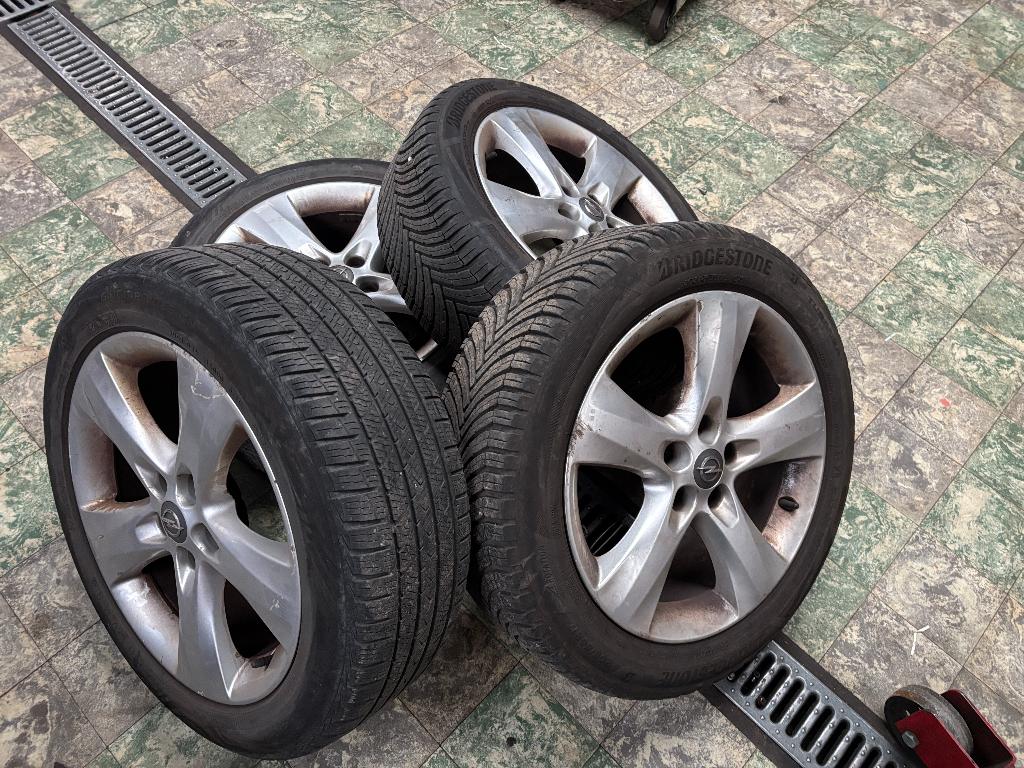 4 JANTES 17" OPEL ASTRA J, Auto-onderdelen, Transmissie en Toebehoren, Opel, Gebruikt, Ophalen