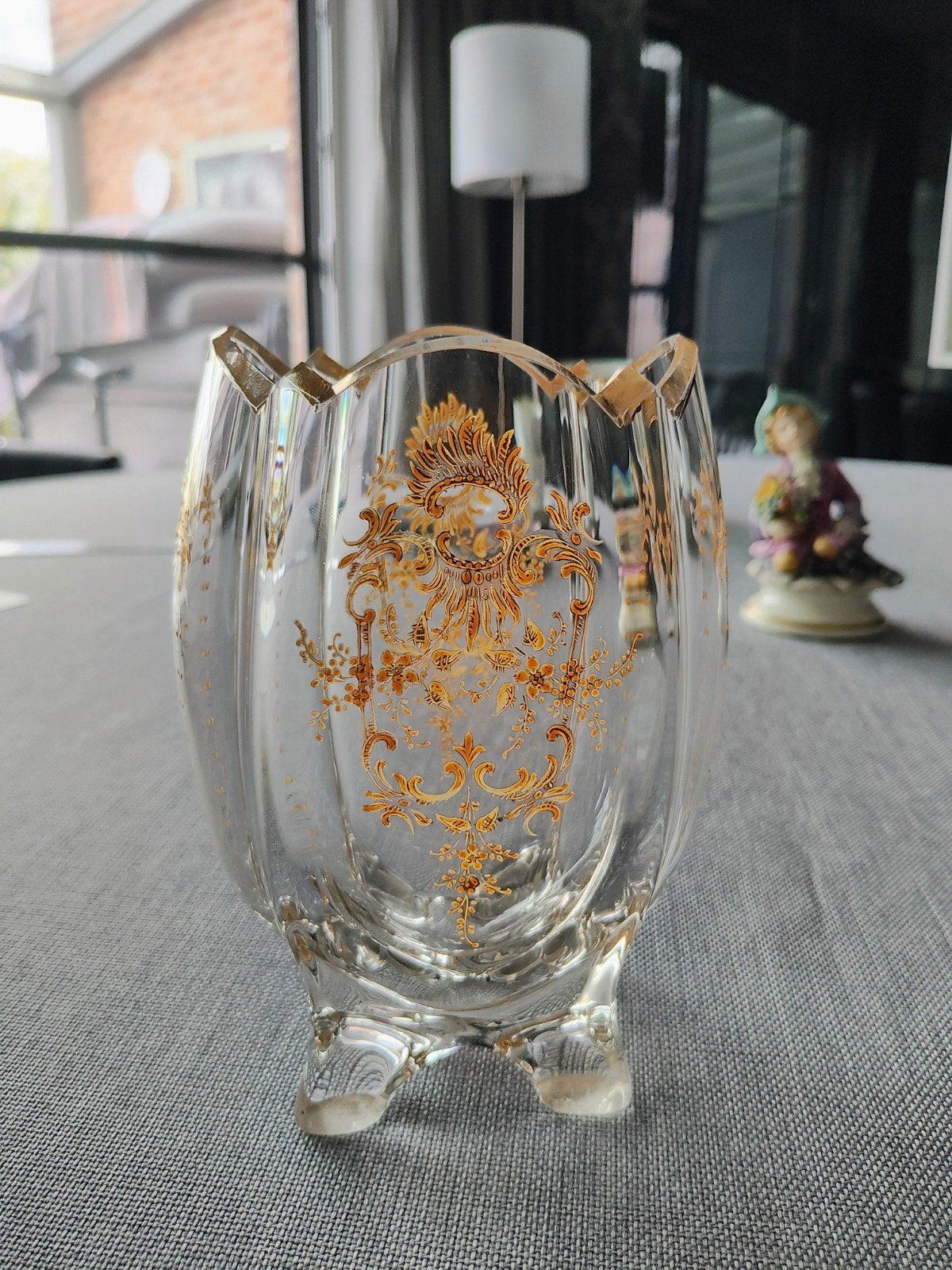 vase en cristal de Bohême Moser vintage, Enlèvement