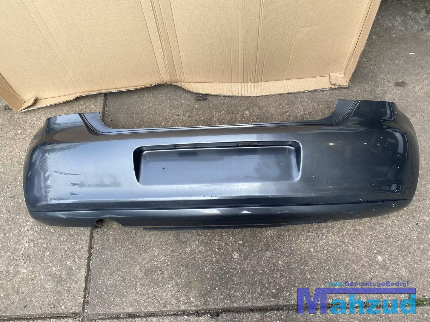 VW POLO 6R Donker grijs achterbumper 2009-2016, Auto-onderdelen, Gebruikt, Volkswagen, Volkswagen AG, Vw@volkswagen.de