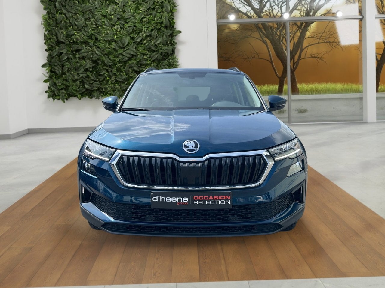 Skoda Karoq Karoq Clever 1.0 TSI 81kW (110ch) 6v Man., Auto's, Blauw, Handgeschakeld, https://public.car-pass.be/vhr/9a96fad9-976e-4886-9bc3-244aea783ee8