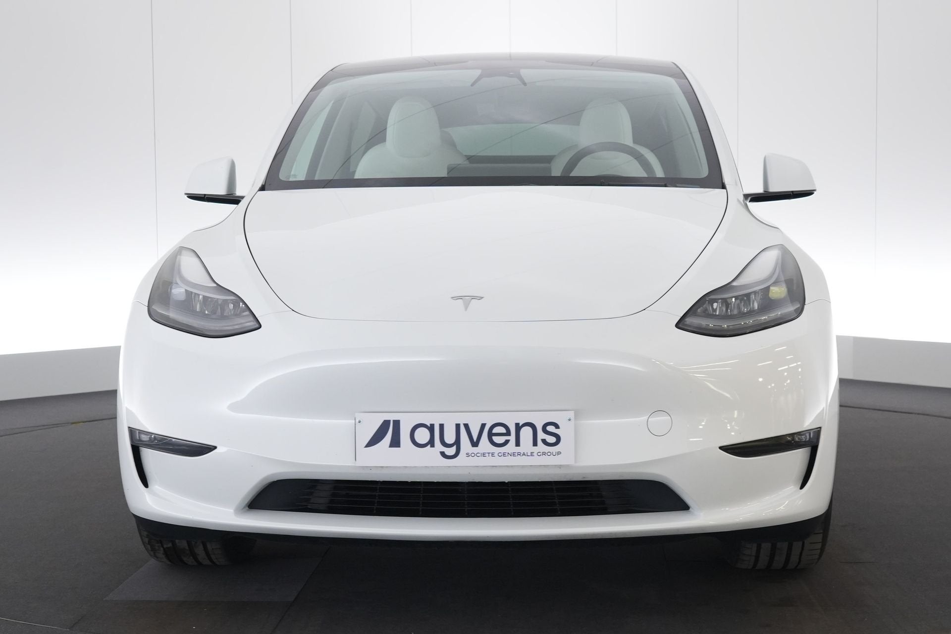 (2DMA467) TESLA MODEL Y, Auto's, Wit, Leder, 5 zetels, SUV of Terreinwagen