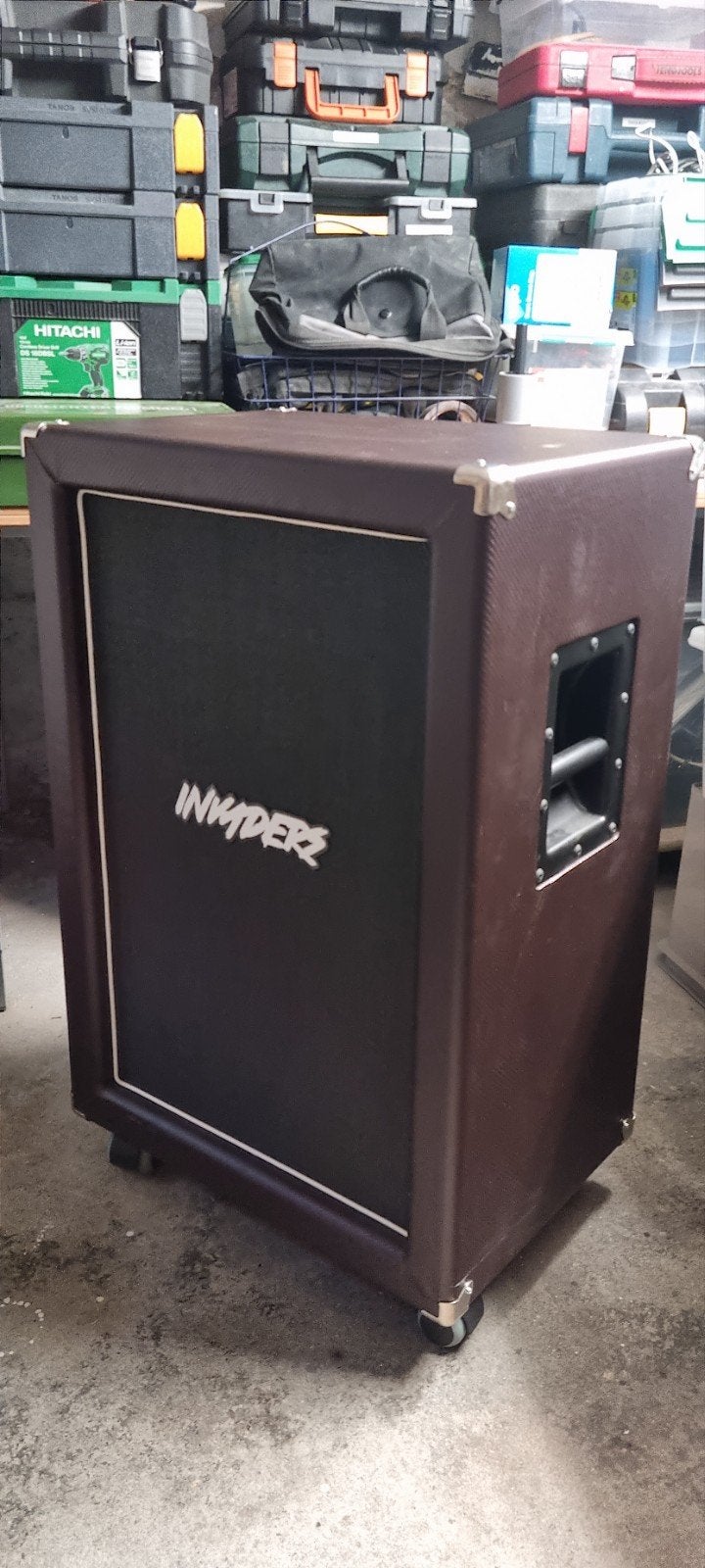 Cabinet invaders 2x12   16ohms hp celestion,avec housse, Musique & Instruments, Enlèvement
