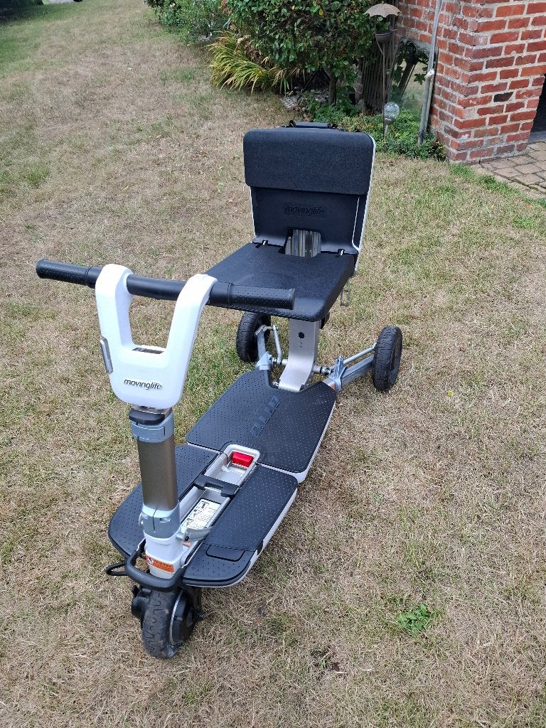Scootmobiel opvouwbaar, Diversen, Brommobielen en Scootmobielen, 10 km/u of minder, Gebruikt, 15 km of minder, Ophalen