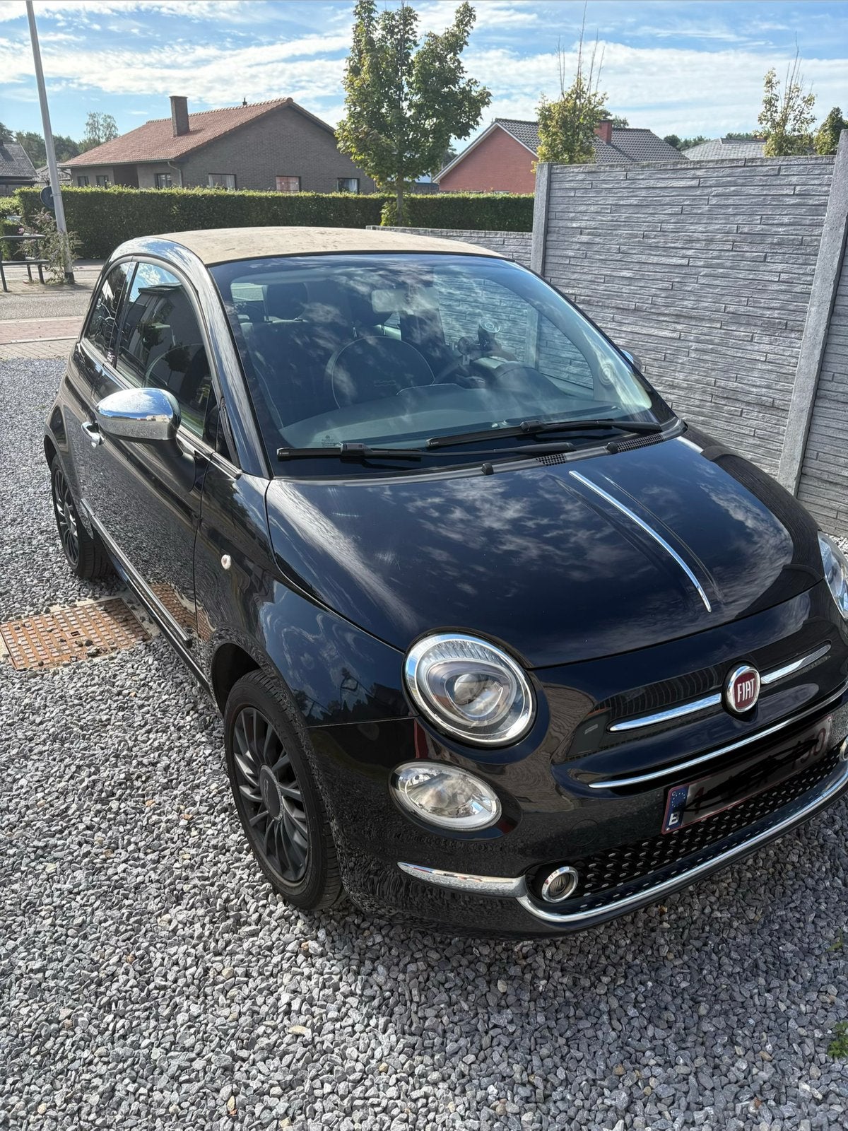 Fiat 500C lounge, Achat, Capteur de stationnement, Euro 6, Cabriolet
