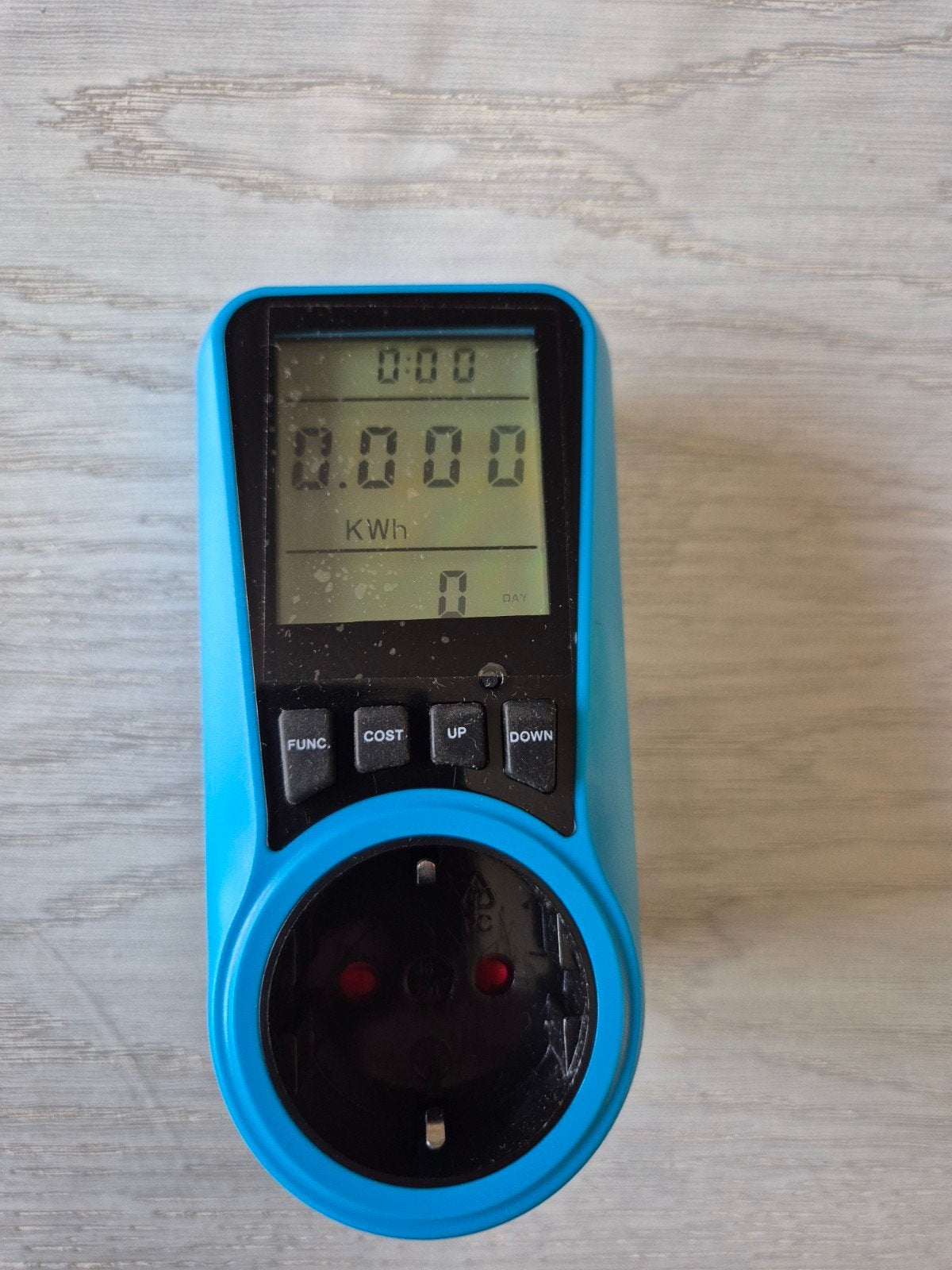 Energiemeter, Ophalen