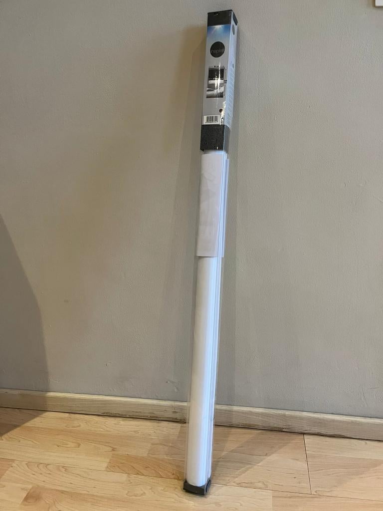 NIEUW - Rolgordijn wit Inspire, Ophalen, 200 cm of meer, Wit, Nieuw